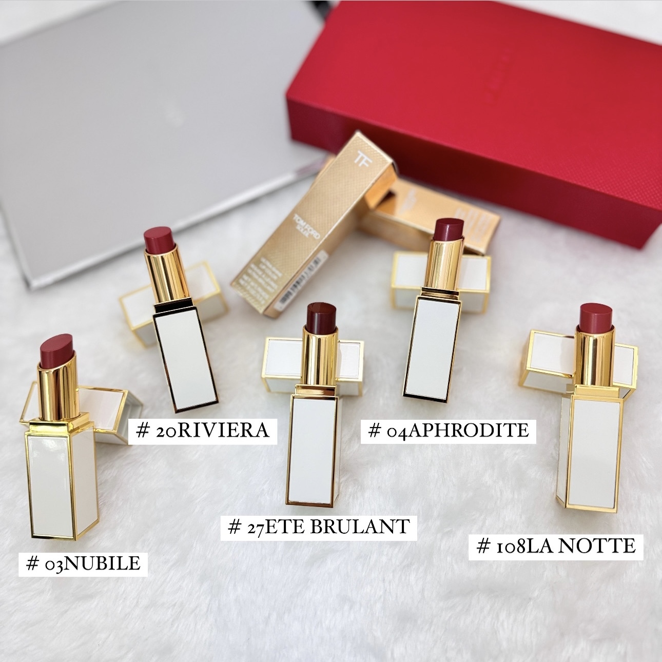 Tom Ford ULTRA-SHINE亮澤白管唇膏 3.3g #03 #04 #20 #27 #108