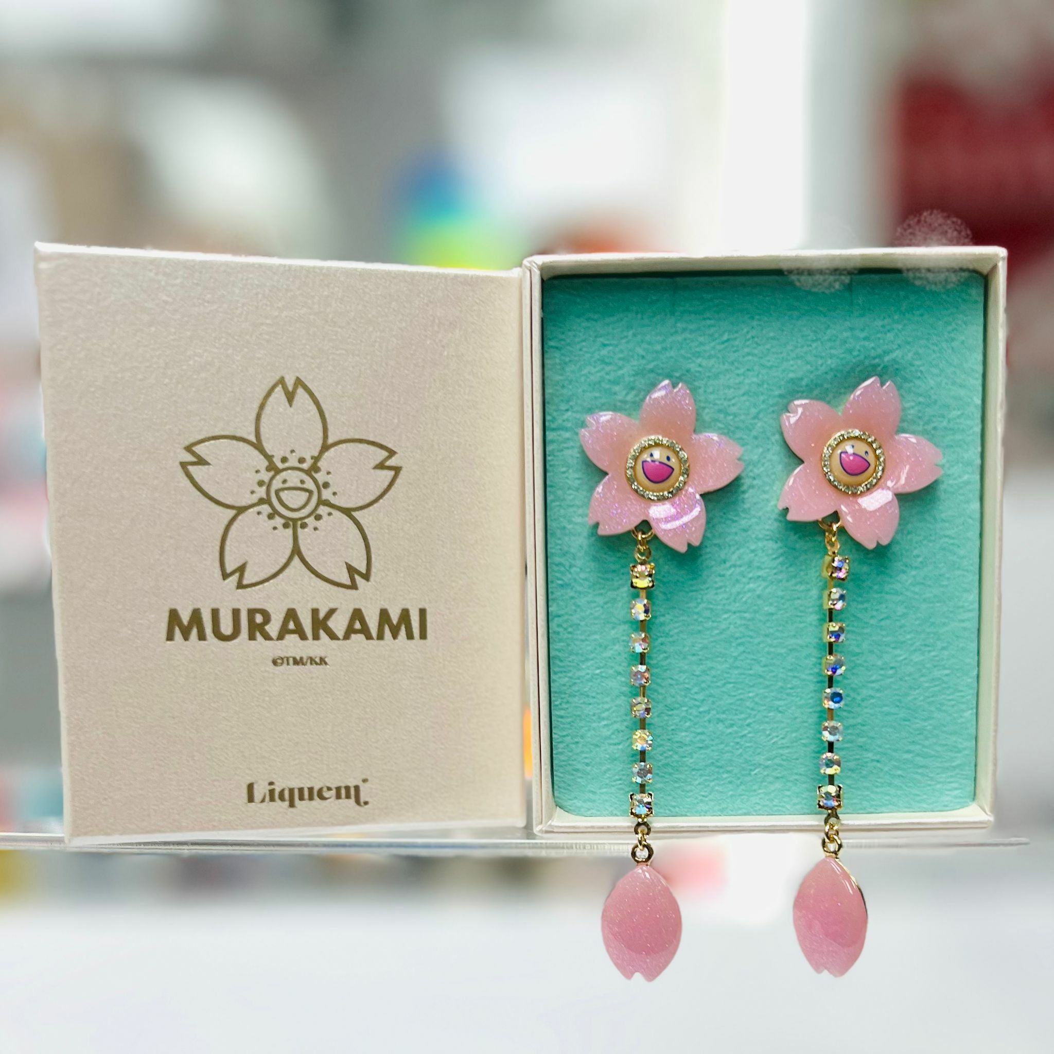 Murakami x Liquem Sakura Lariette Earrings (2024 Ver.)