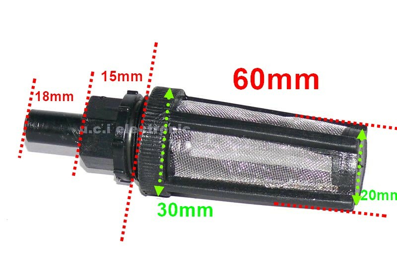 【UCI電子】(K-4) 過濾網 水泵 矽膠管 過濾器 進水口過濾網