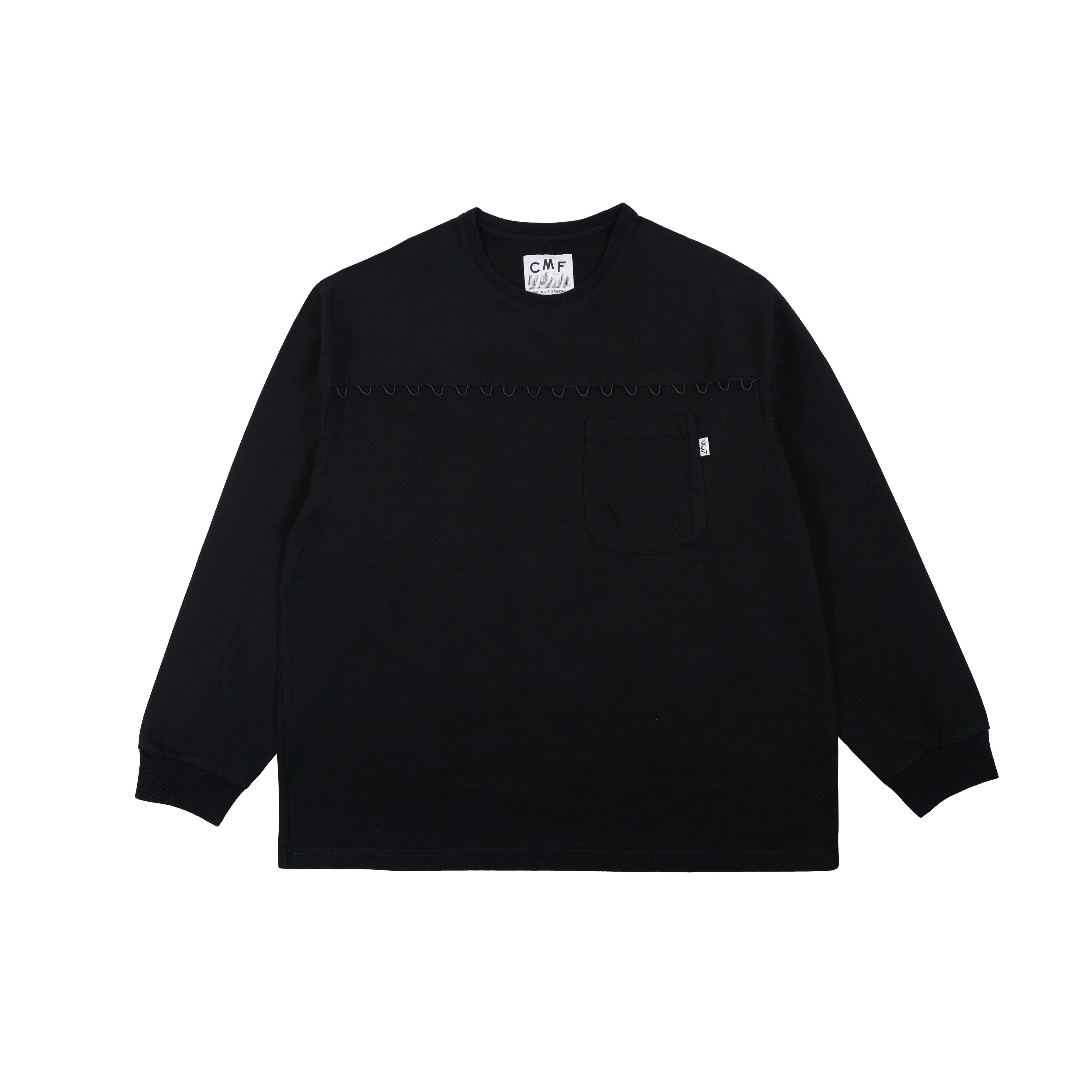 CMF OUTDOOR GARMENT CORD TEE CMF2401-C03C BLACK