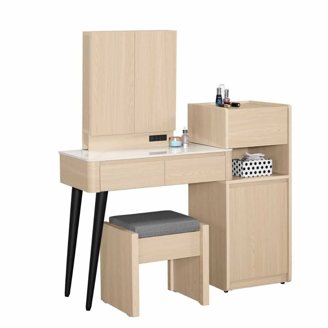 艾維斯︱岩板伸縮化妝台