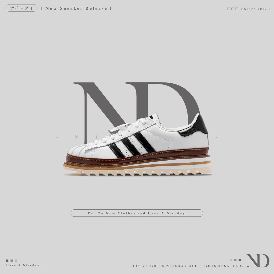 NICEDAY 代購 CLOT x Adidas Superstar by Edison 白 聯名款 貝殼鞋 男女尺寸 IH3132