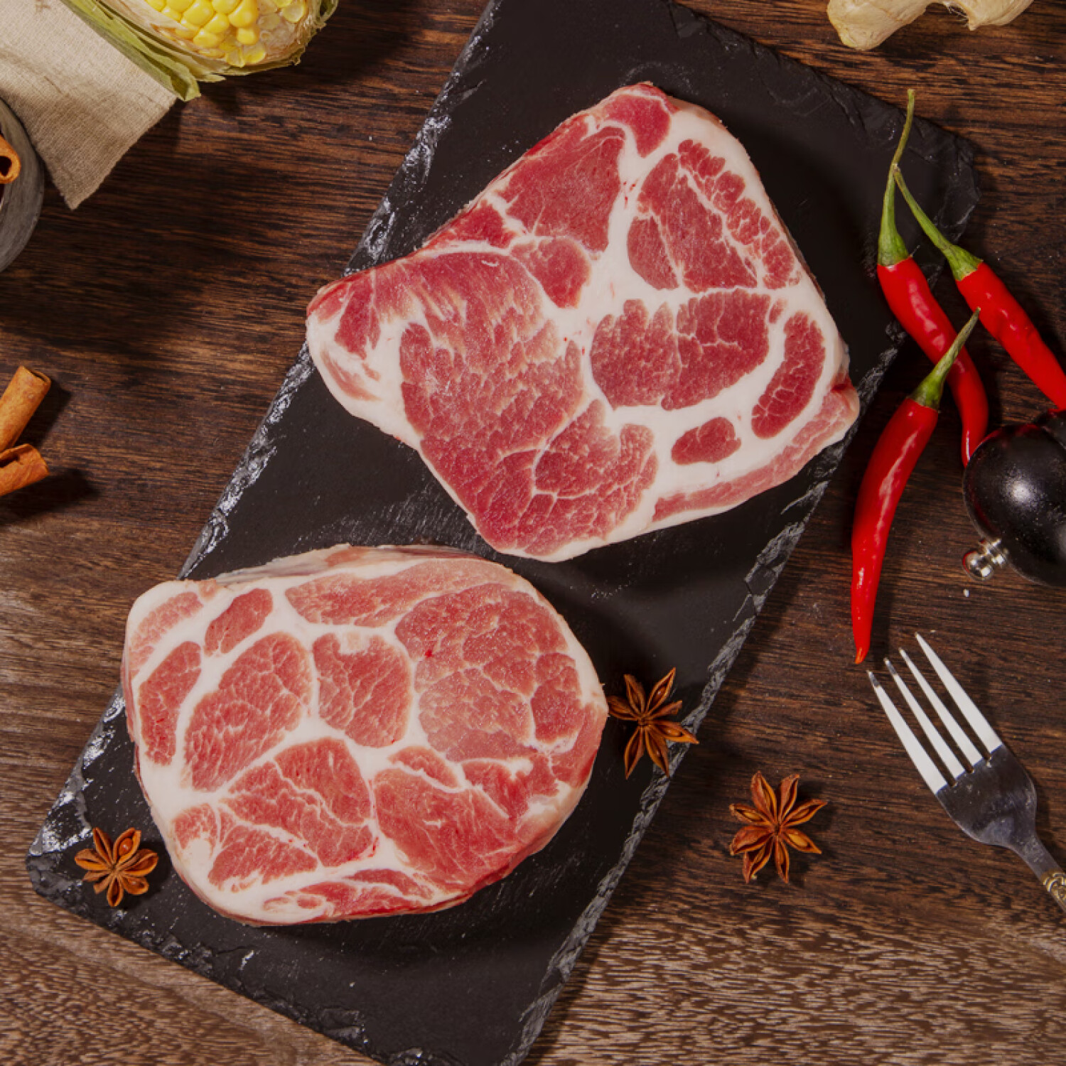 日本黑豚梅頭扒(1kg)(約4-5件)