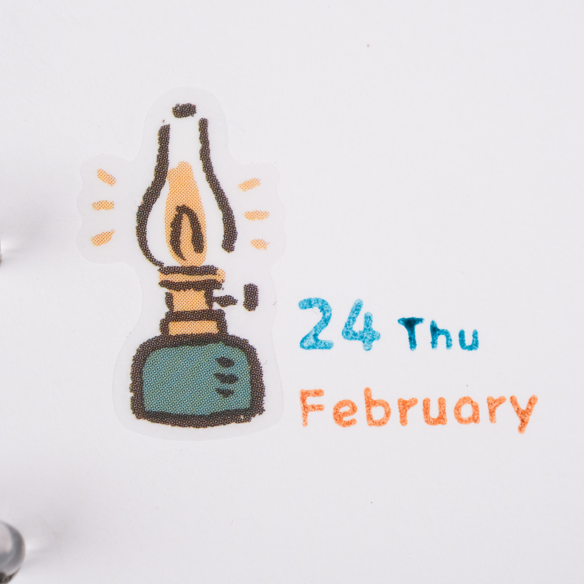 迷你插畫體數字棒 膠版印章/一分之一工作室/臺灣