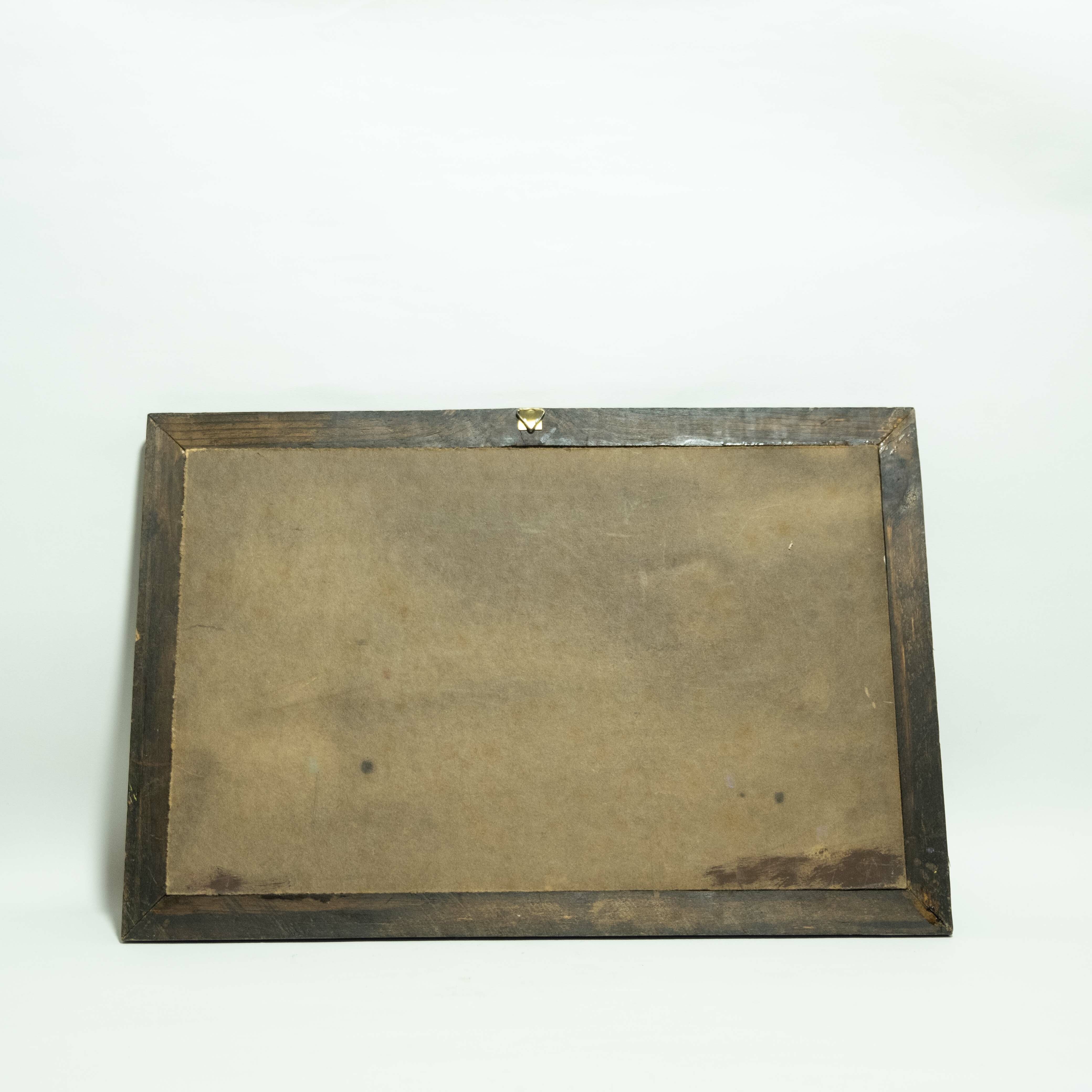 木貼畫｜小房屋｜薩爾瓦多