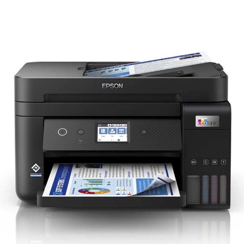 EPSON L6290 雙網四合一 高速傳真續供墨複合機