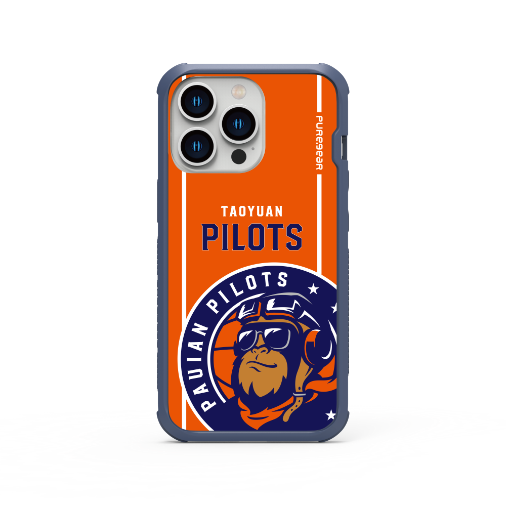 iPhone 13/12 輕坦克防摔手機殼 / 橘力爆發 (桃園璞園領航猿)