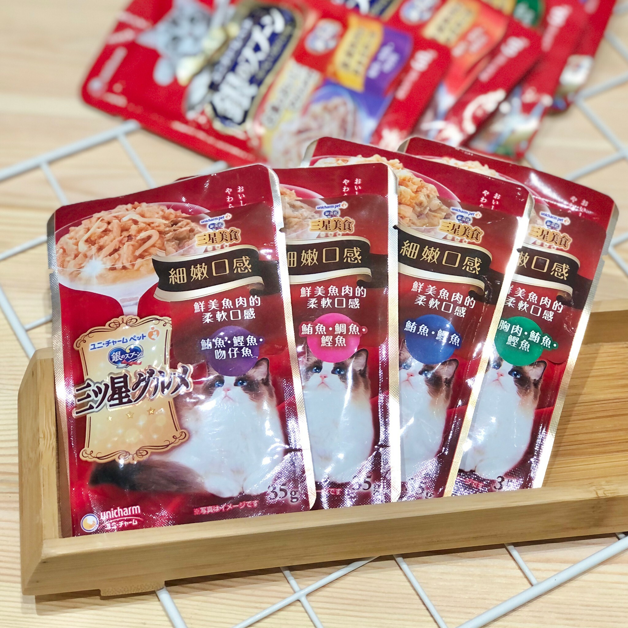 嬌聯｜三星貓餐包 35g