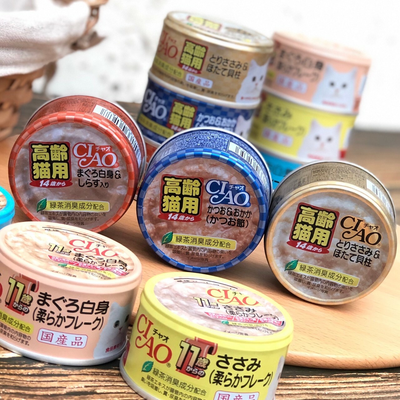 CIAO｜老貓專用特齡罐 85g