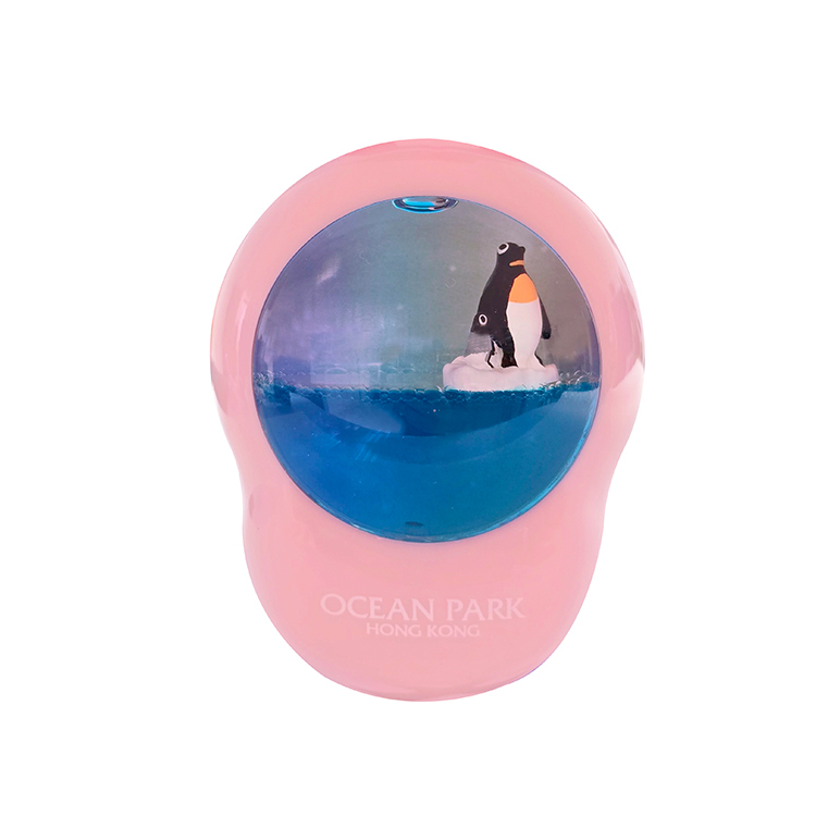 Pink Penguin Family Memo Clip Magnet