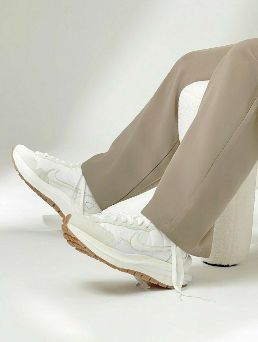 Sacai x Nike VaporWaffle Sail 焦糖 奶油 白生膠 DD1875100