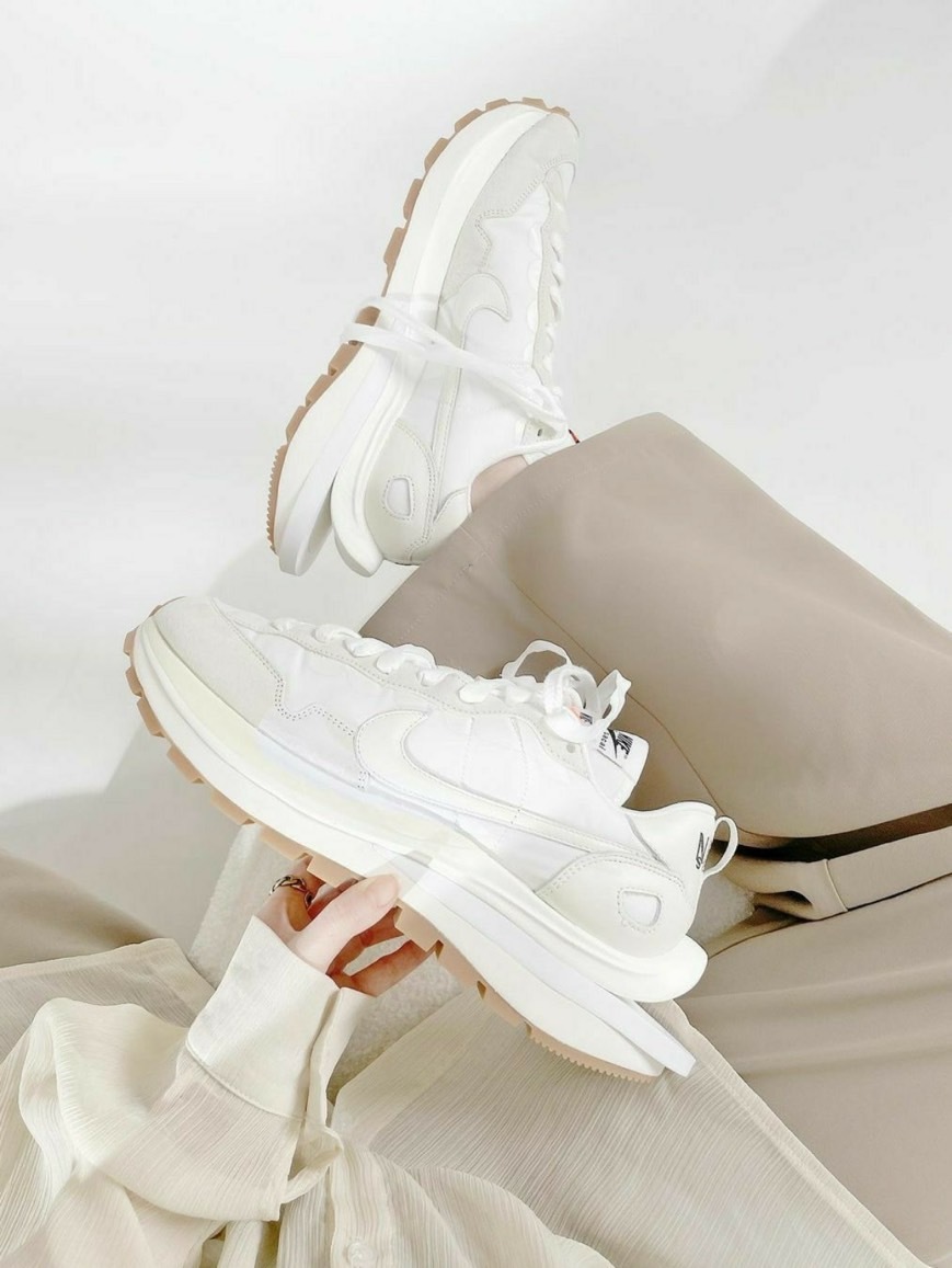 Sacai x Nike VaporWaffle Sail 焦糖 奶油 白生膠 DD1875100