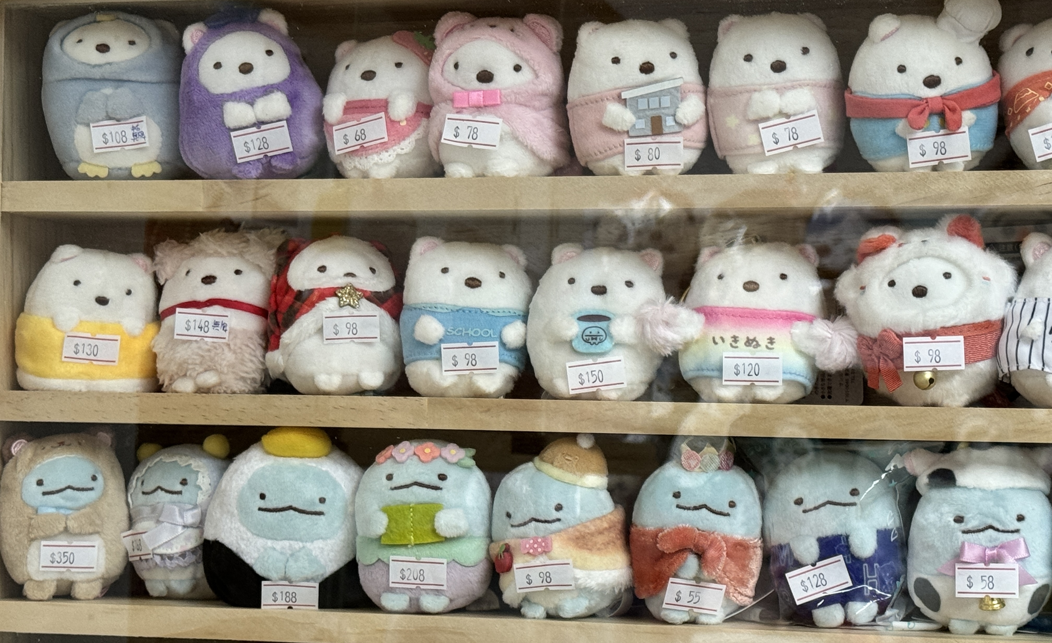 [現貨] 角落生物 白熊 恐龍 貓咪 豬扒 企鵝手玉 實拍圖