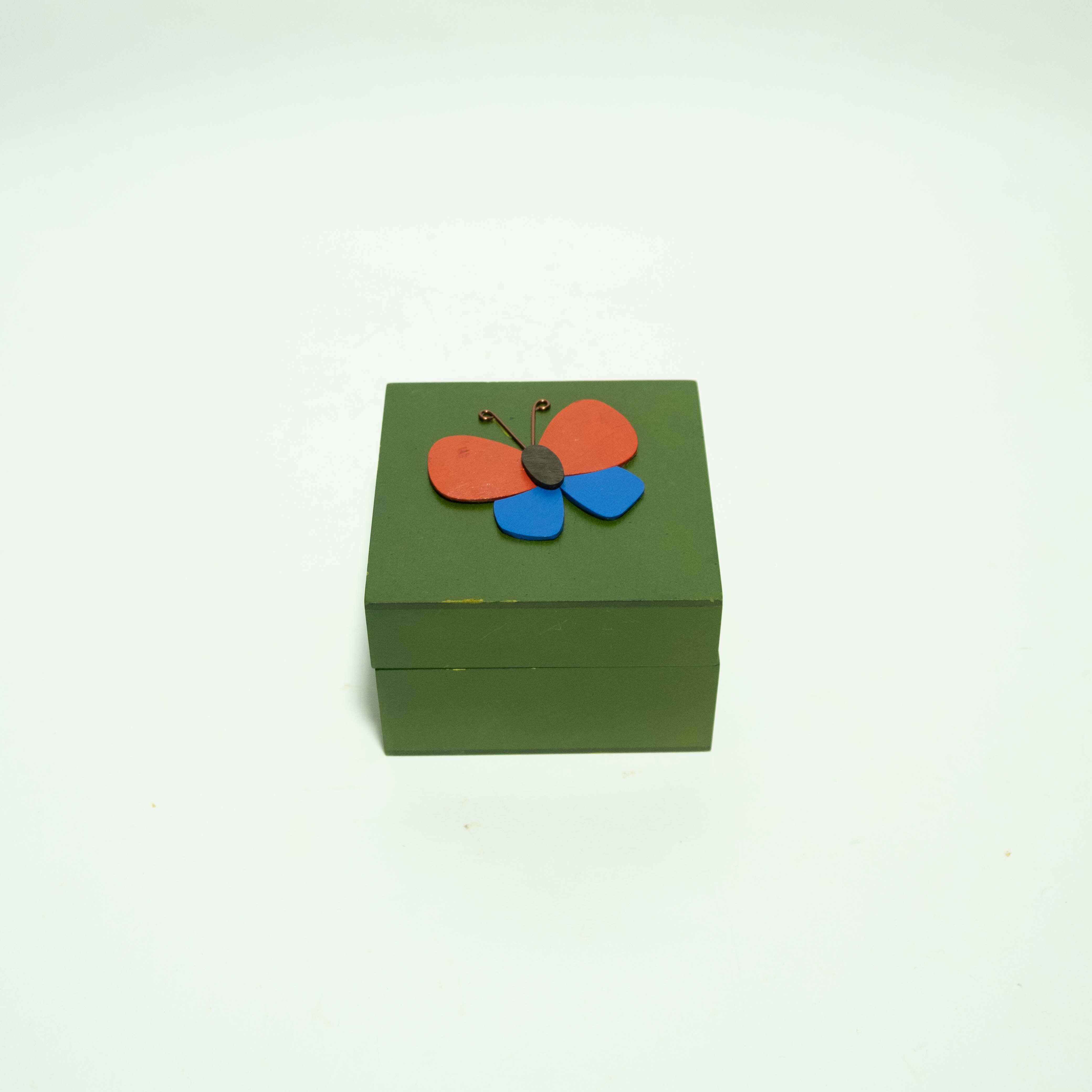 彩繪木雕｜小木盒｜薩爾瓦多