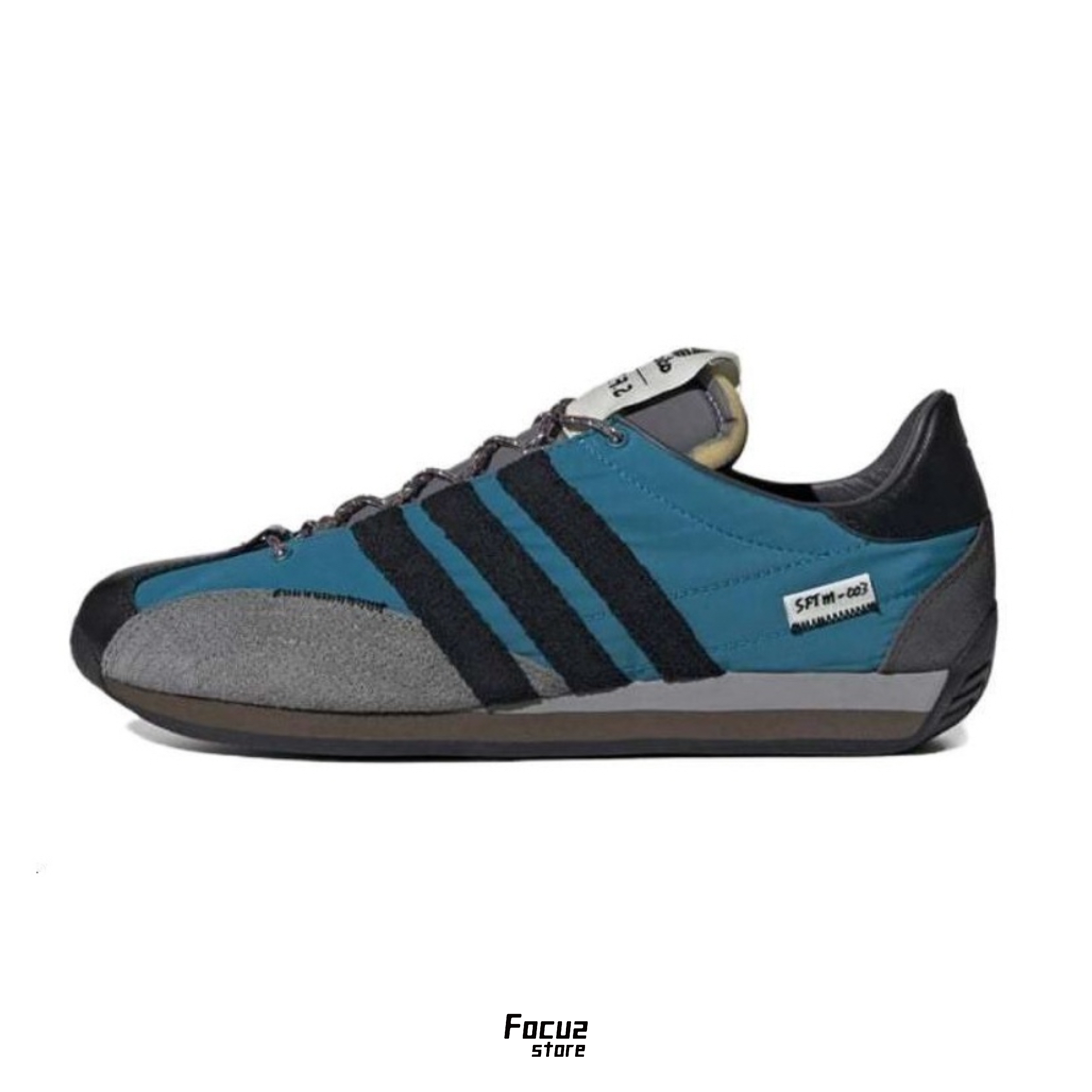 【Focus Store】預購 Song for the Mute x Adidas Originals Country OG "Active Teal" 藍黑 ID3545