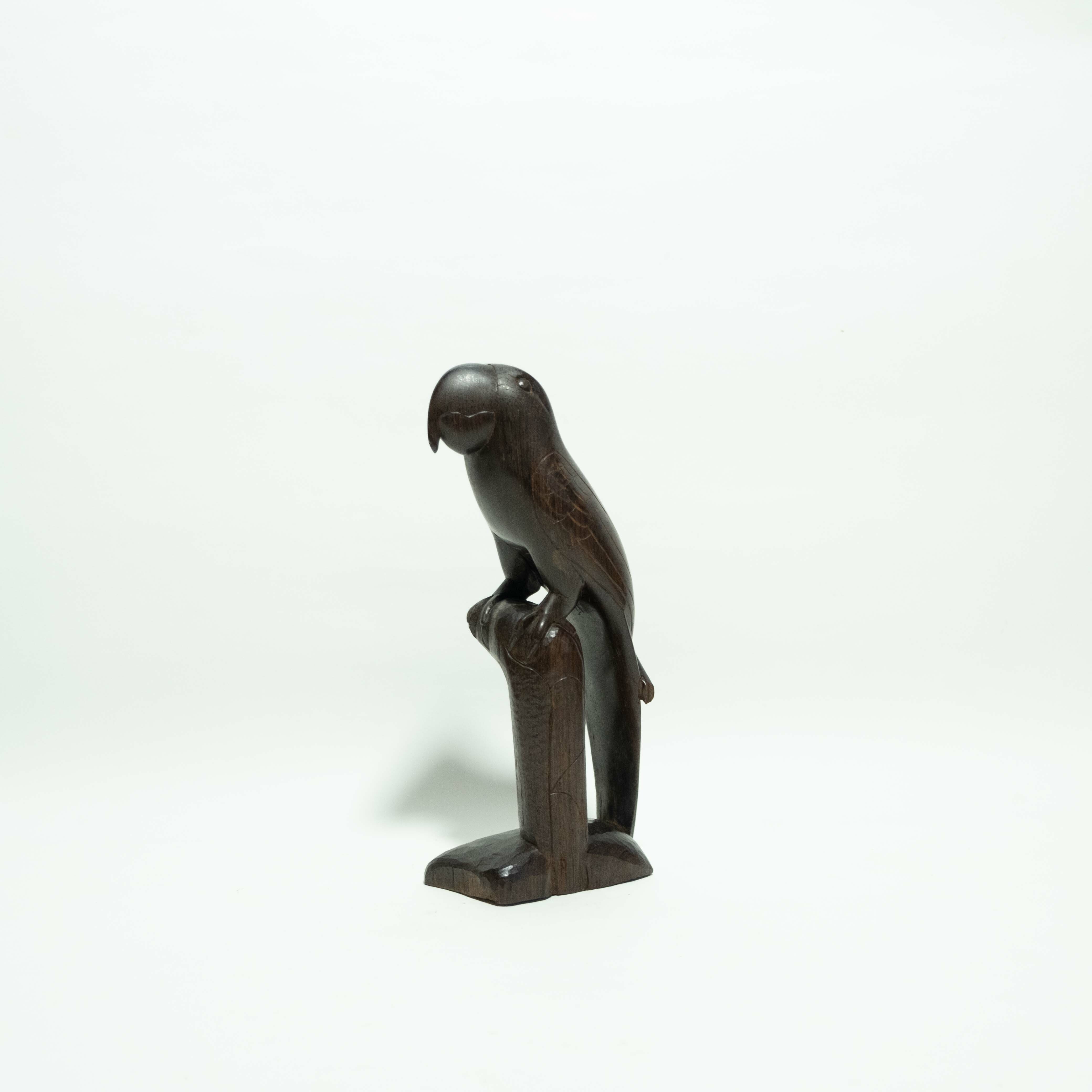 木雕擺件｜金剛鸚鵡｜薩爾瓦多