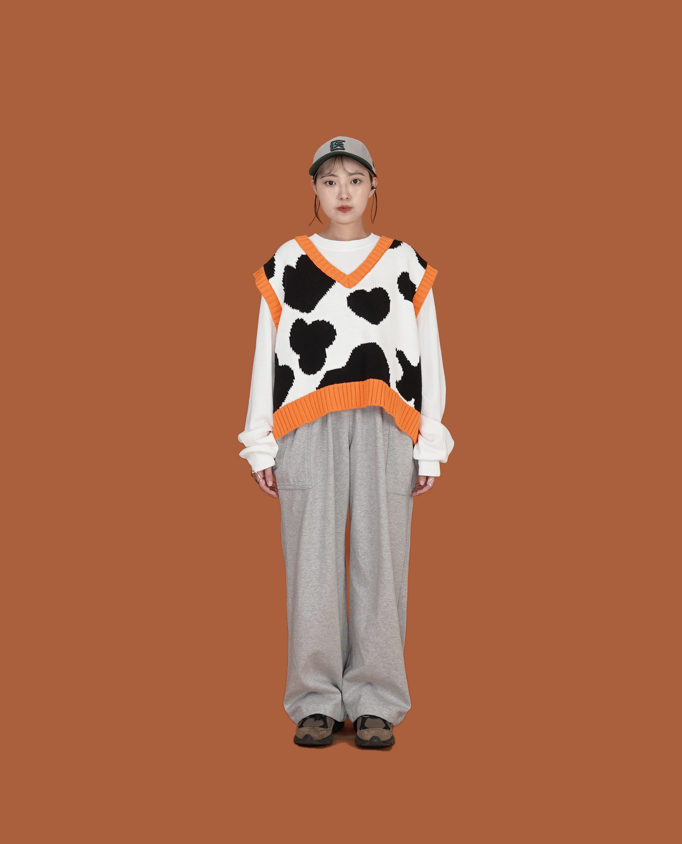 薄下可縮工作棉褲