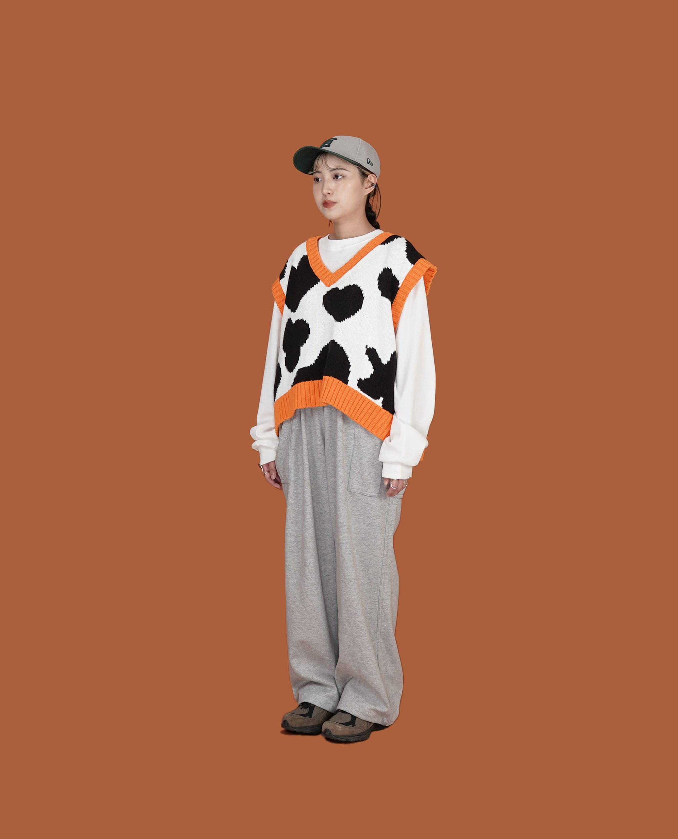 薄下可縮工作棉褲