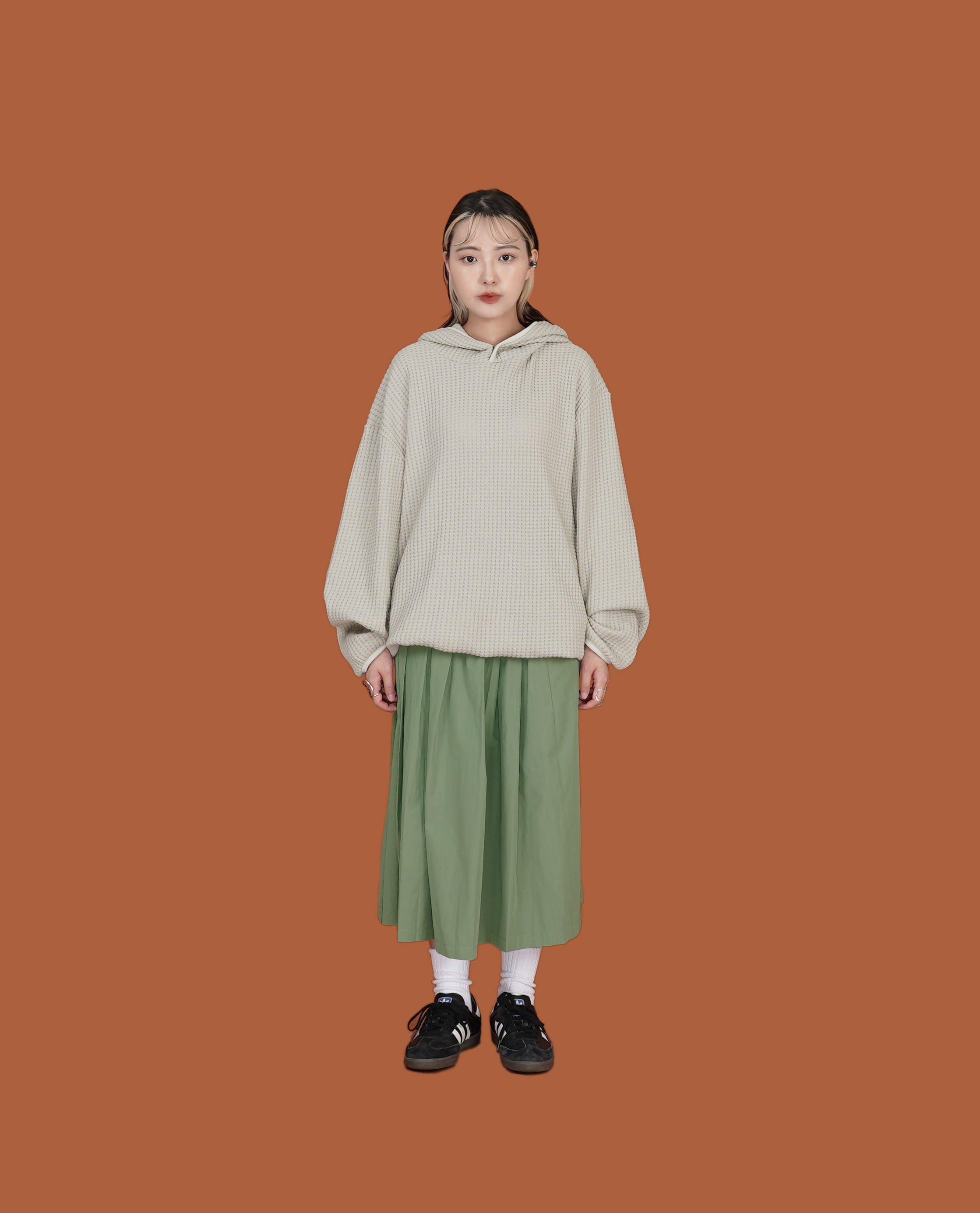 玉米棉下可縮帽t