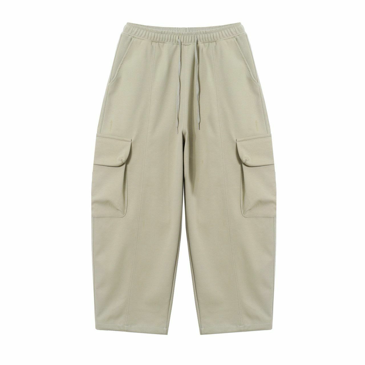 淨色可束腳工裝鬆身運動褲 PULSE-061P