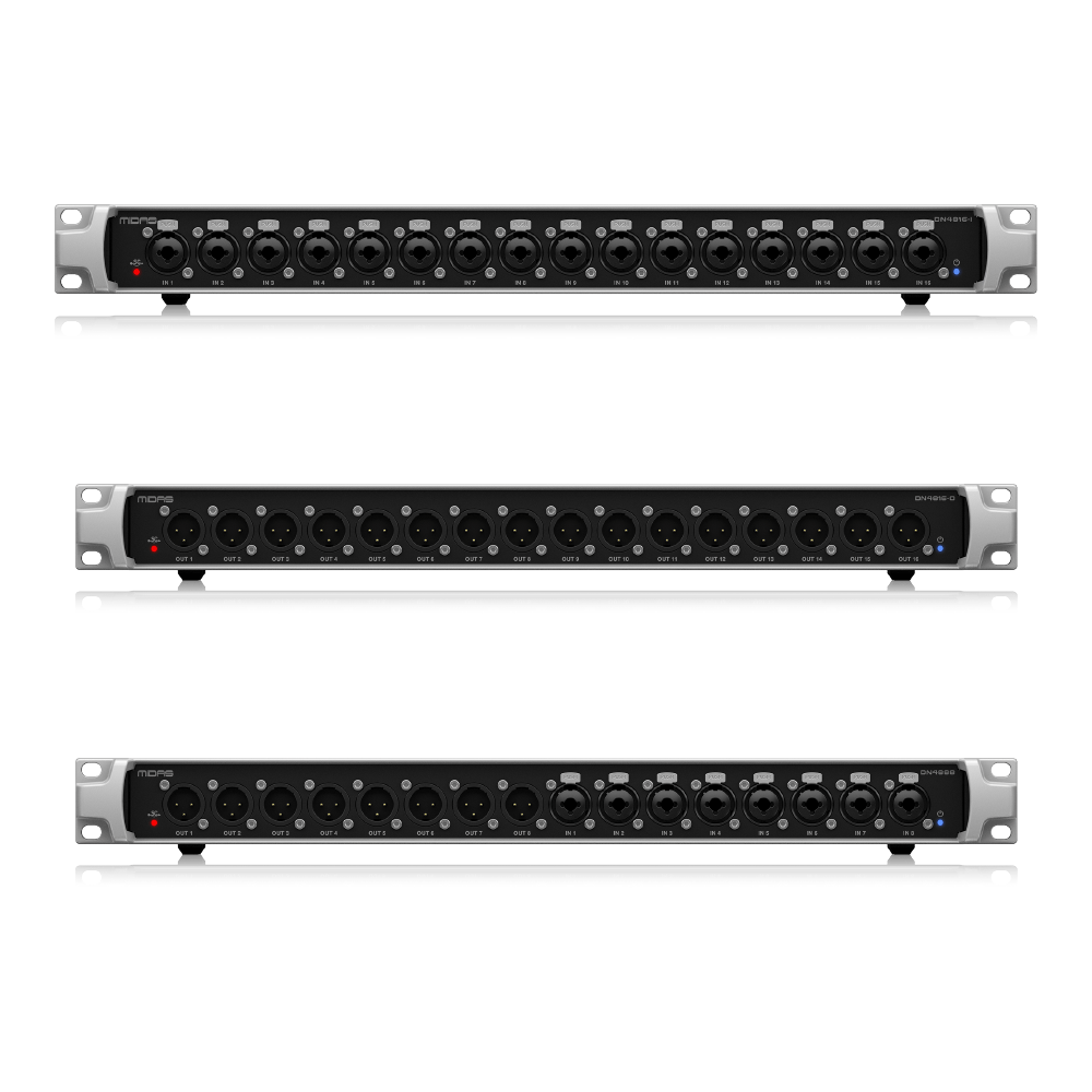 Midas Midas / DN48XX系列 StageCONNECT 介面盒 (DN4816-I/DN4816-O/DN4888) — 三峽錄音 / 音響