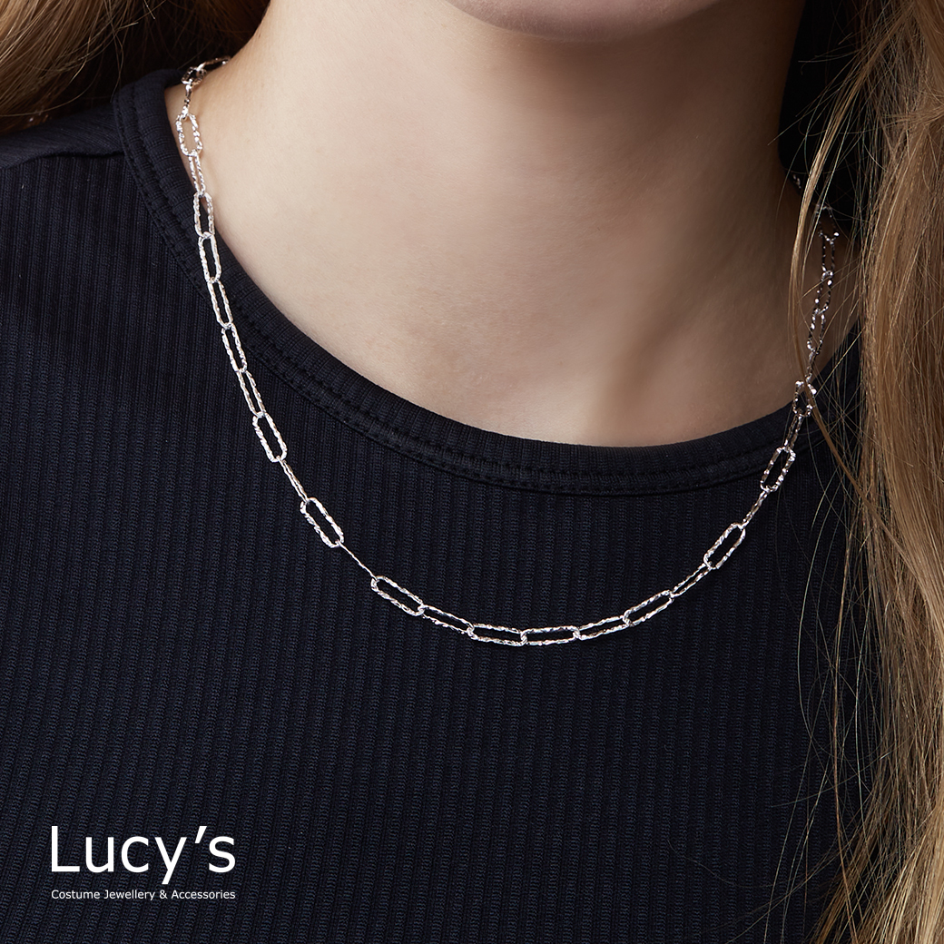 925純銀 繫絆 項鍊 (112058)