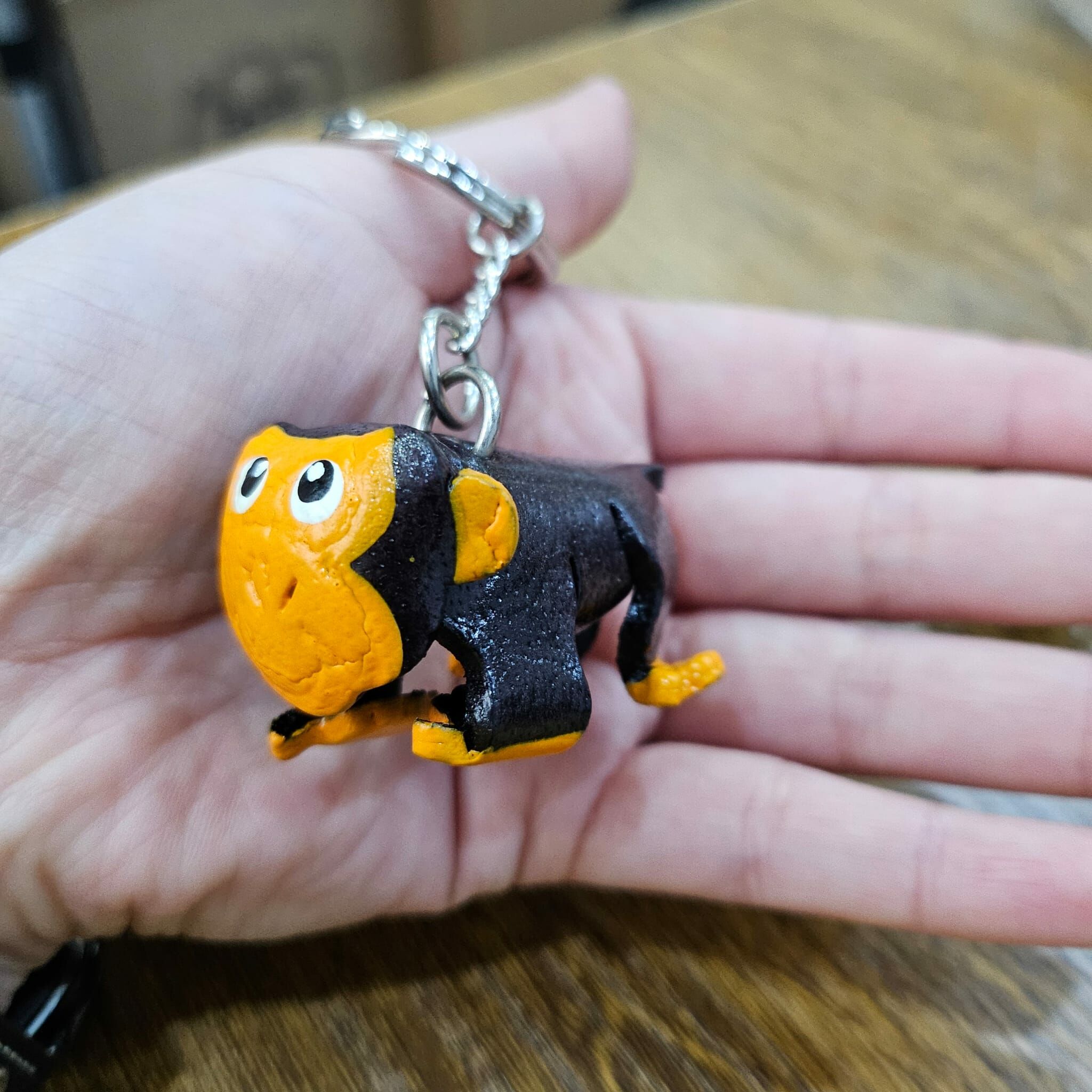 🇹🇭 泰國 HAND MADE牛皮匙扣 (猩猩／企鵝) (T1/551)