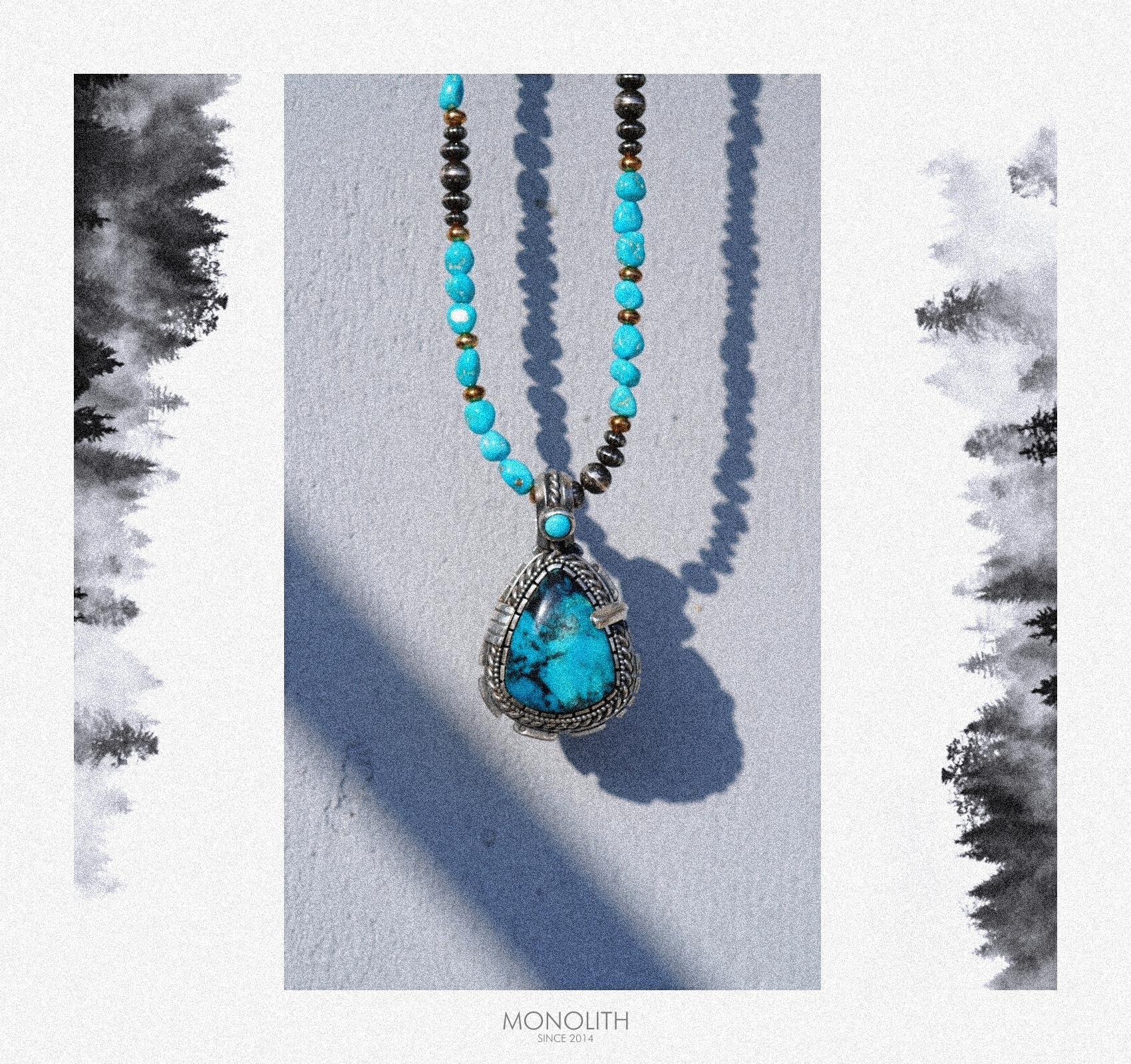 綠松石打印【吊墜】