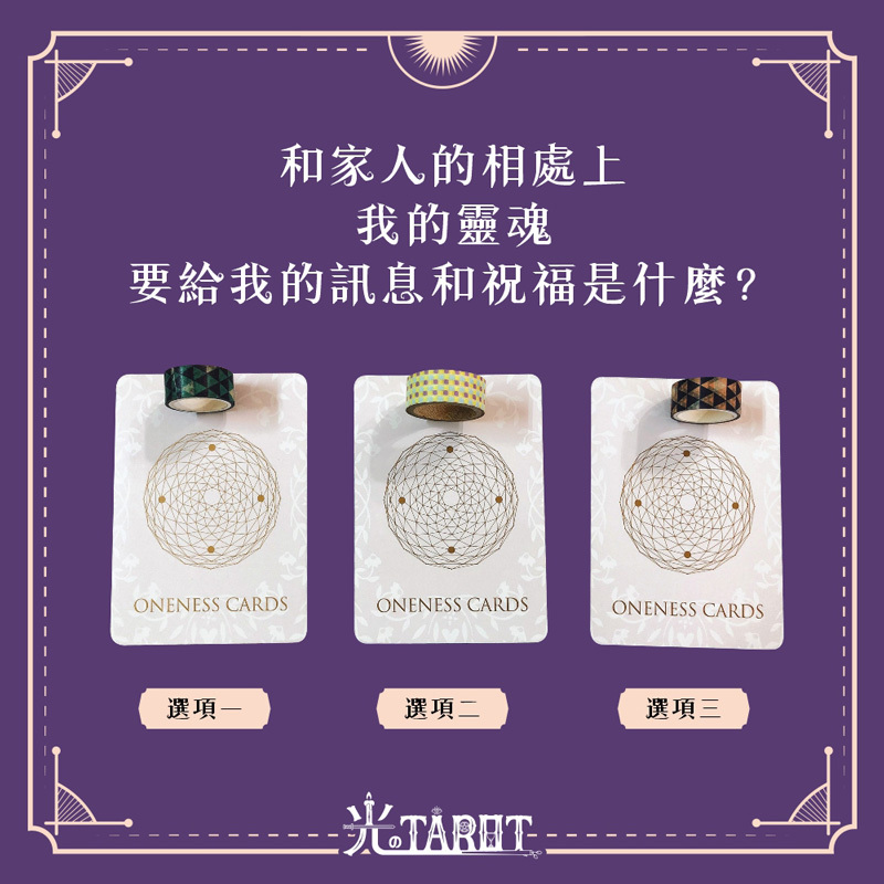 和家人的相處上，我的靈魂要給我的訊息和祝福是什麼？
