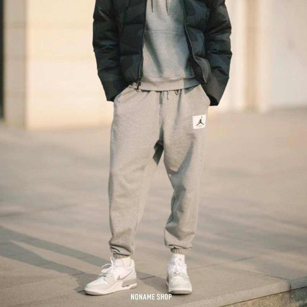 NIKE JORDAN ESSENTIALS 縮口 棉褲 灰 (男款)