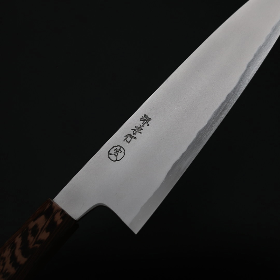 堺孝行三宝牛刀210mm 白二鋼