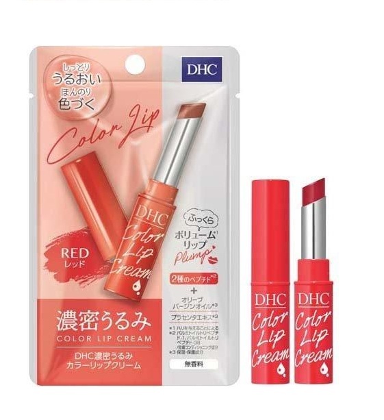 DHC 濃密潤色 有色潤唇膏 红色 1.5g