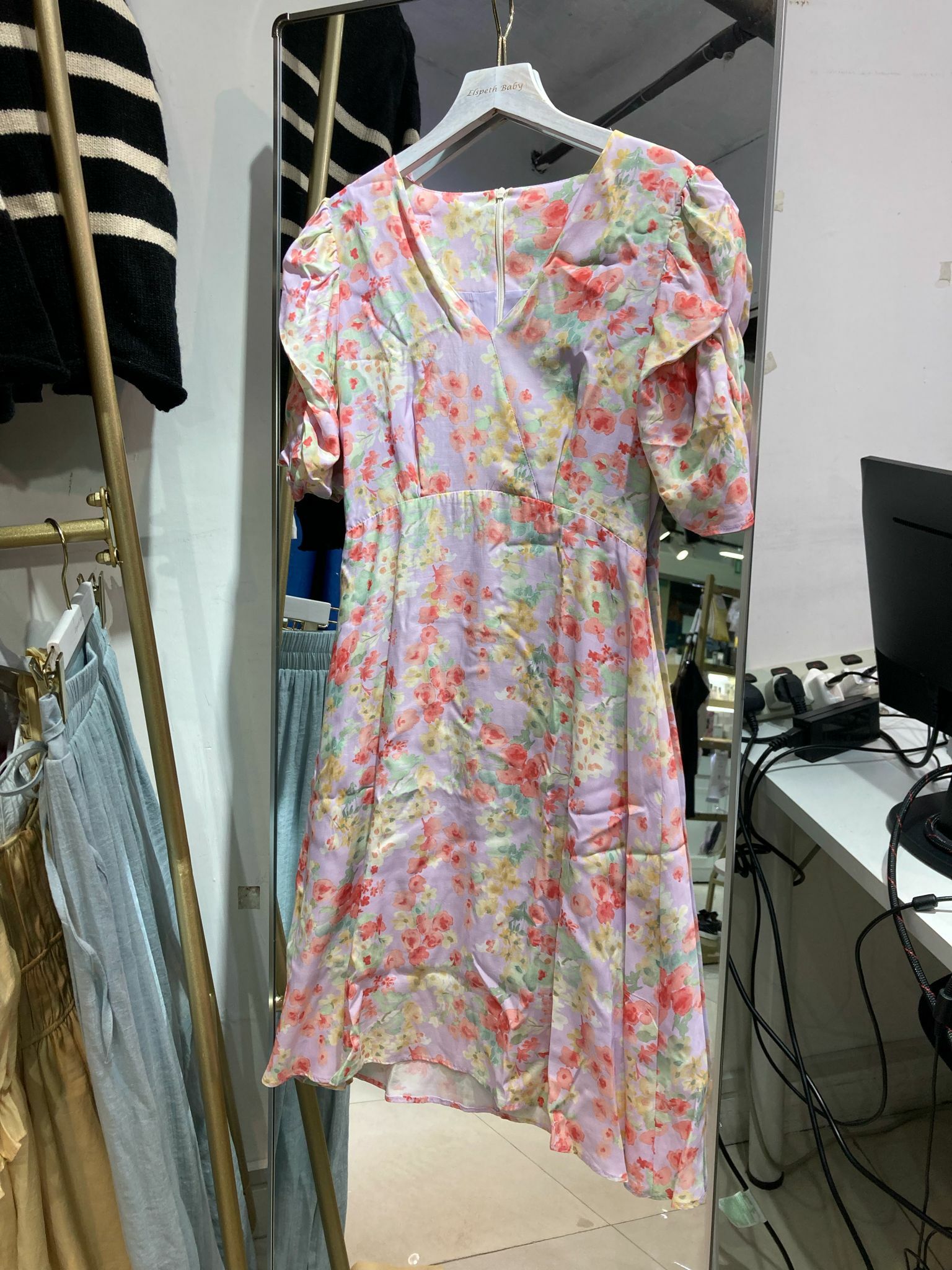 BL703AF 碎花連身裙