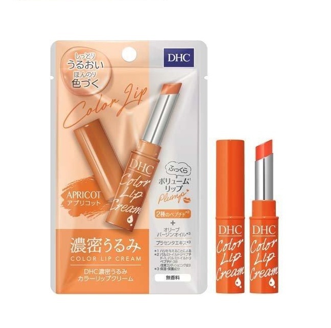 DHC 濃密潤色 有色潤唇膏 橘色 1.5g