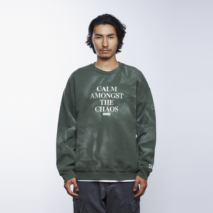 Liberaiders 24S/S LR SLOGAN CREWNECK