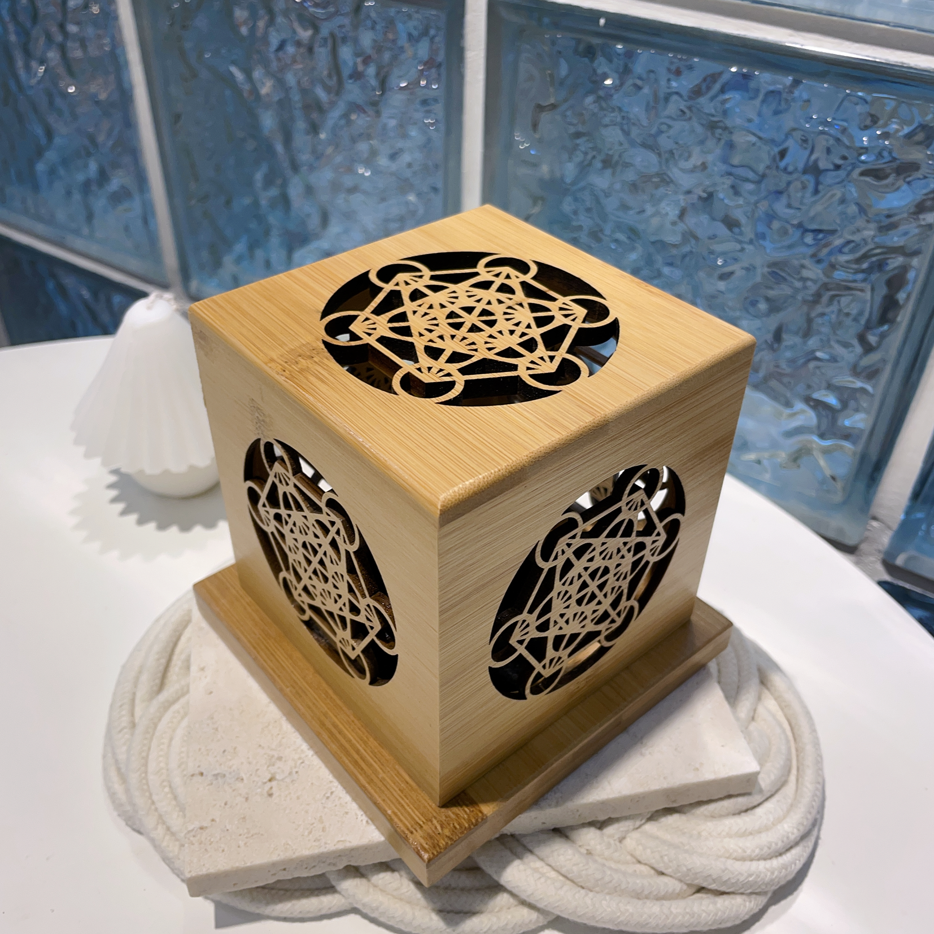 楠竹木消磁淨化盒