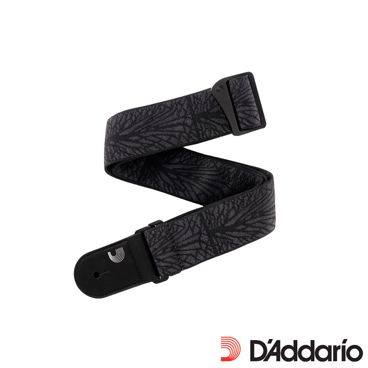 D'Addario PW-50TB02 Lightning Black 背帶