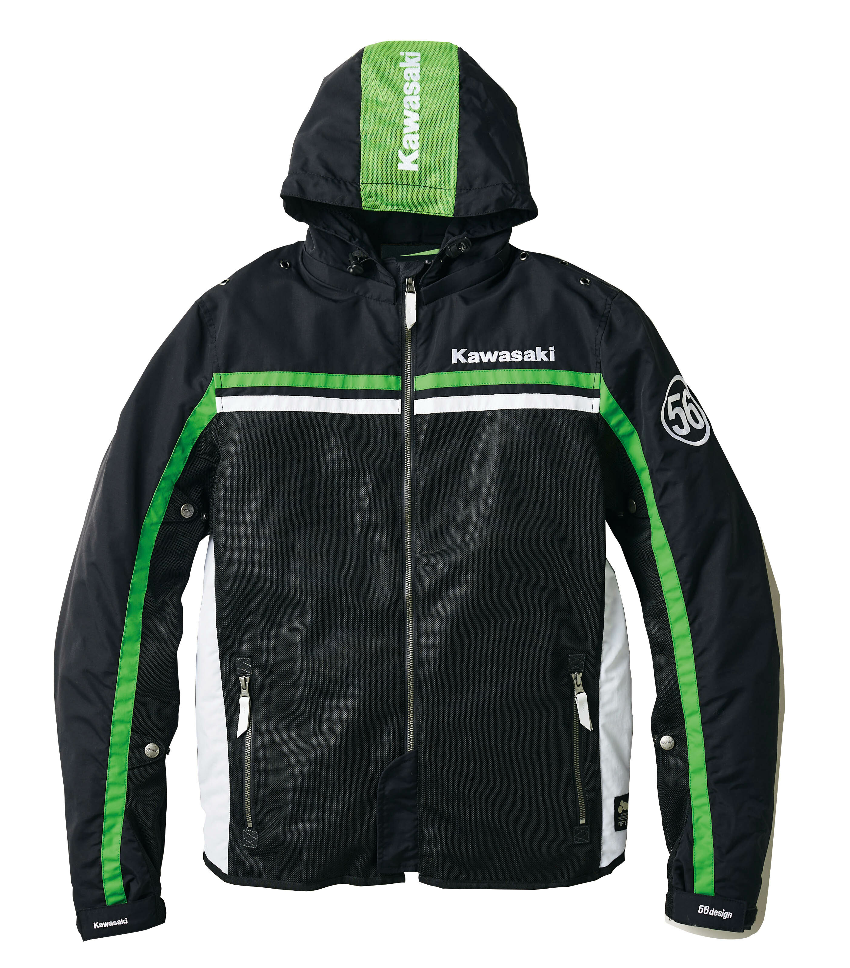 KAWASAKI x 56DESIGN夏季聯名連帽外套