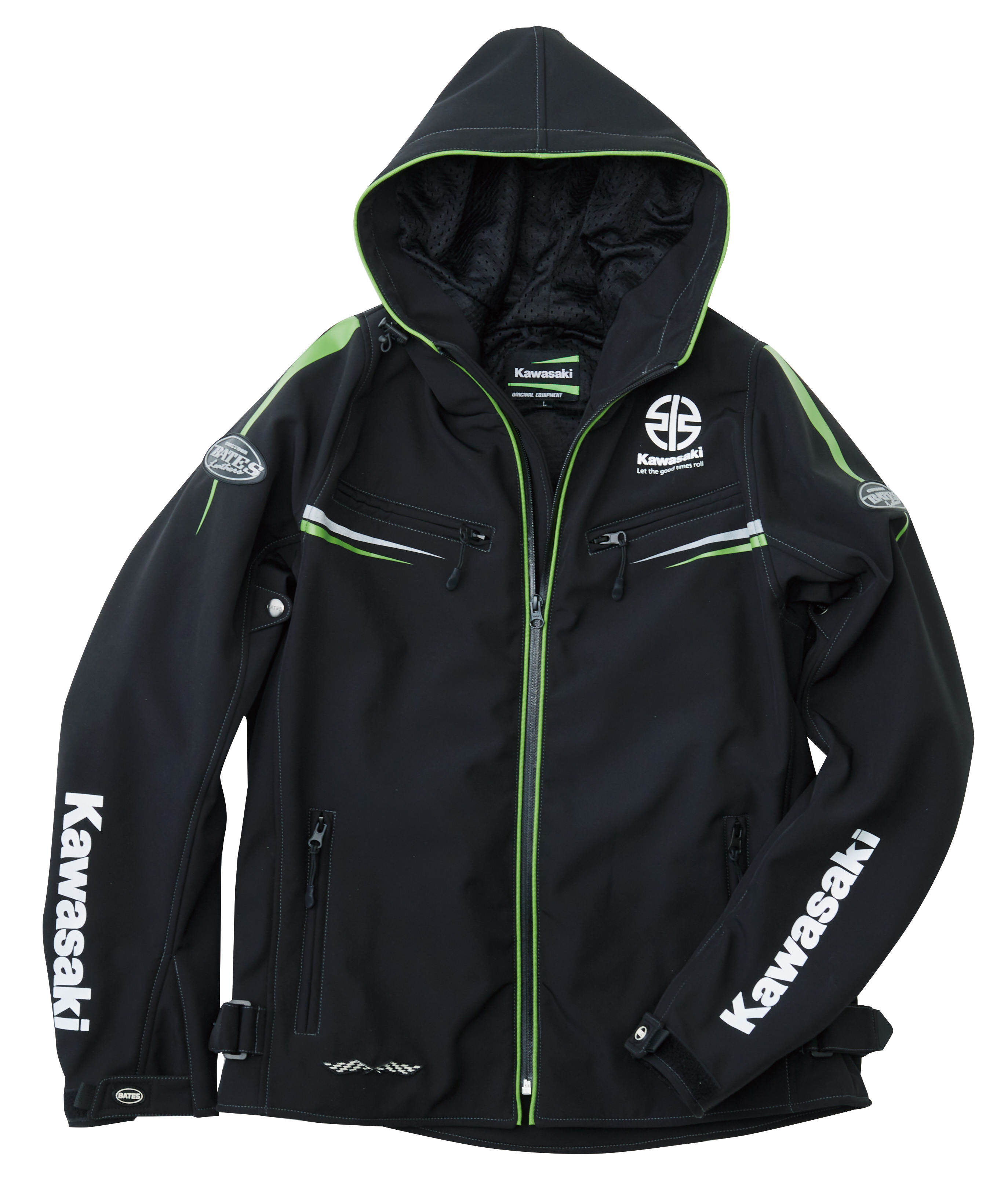 KAWASAKI x BATE 防風連帽外套