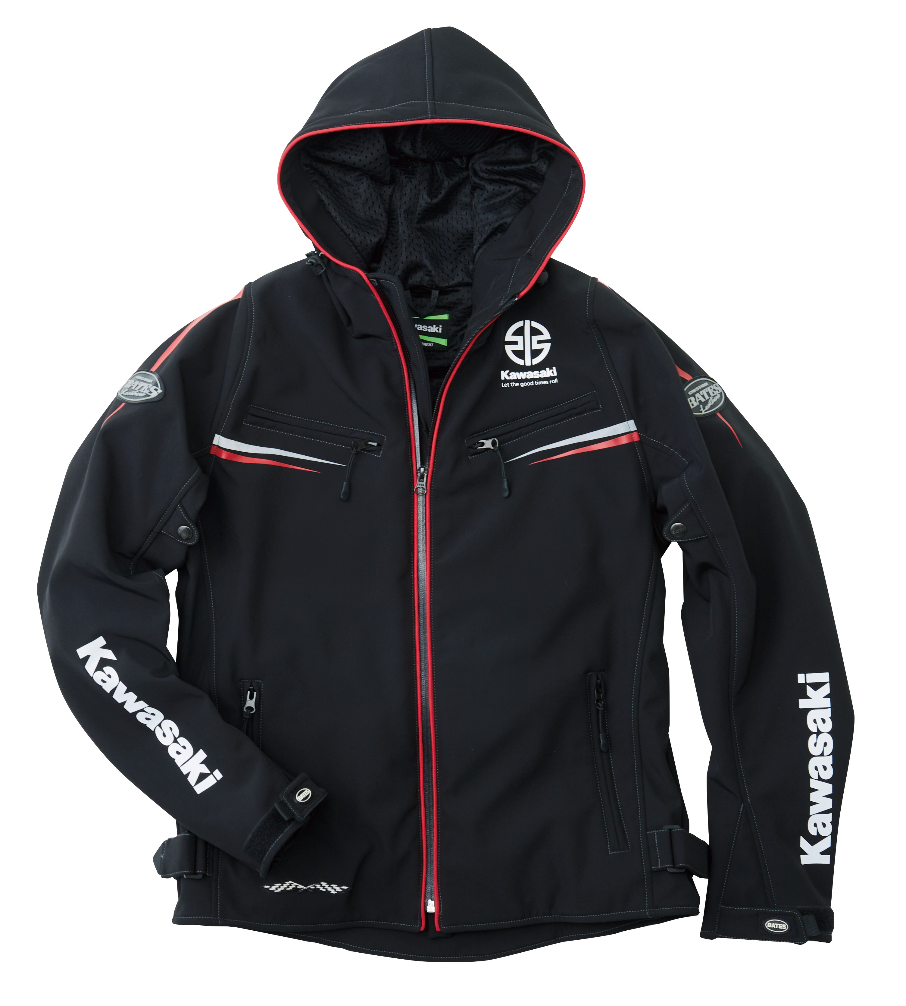 KAWASAKI x BATE 防風連帽外套