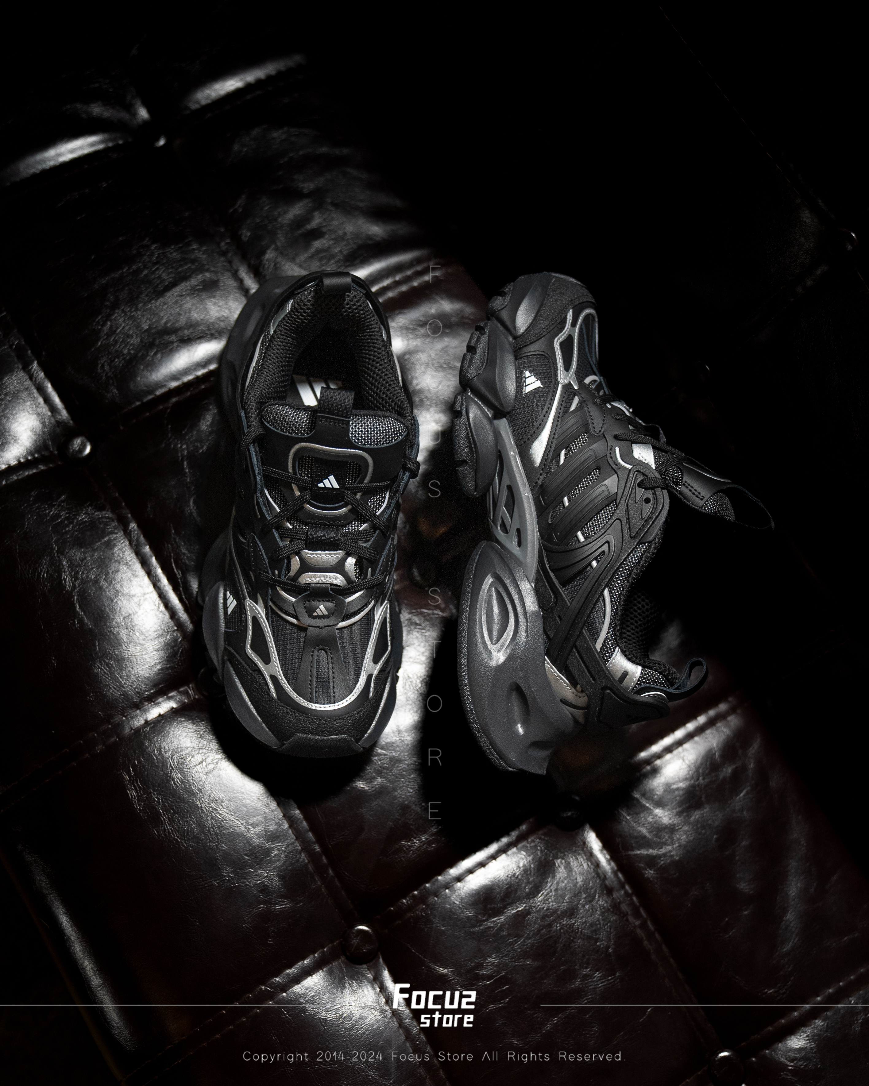 【Focus Store】部分現貨 Adidas XLG Runner Deluxe "Black" 黑色 IH0070