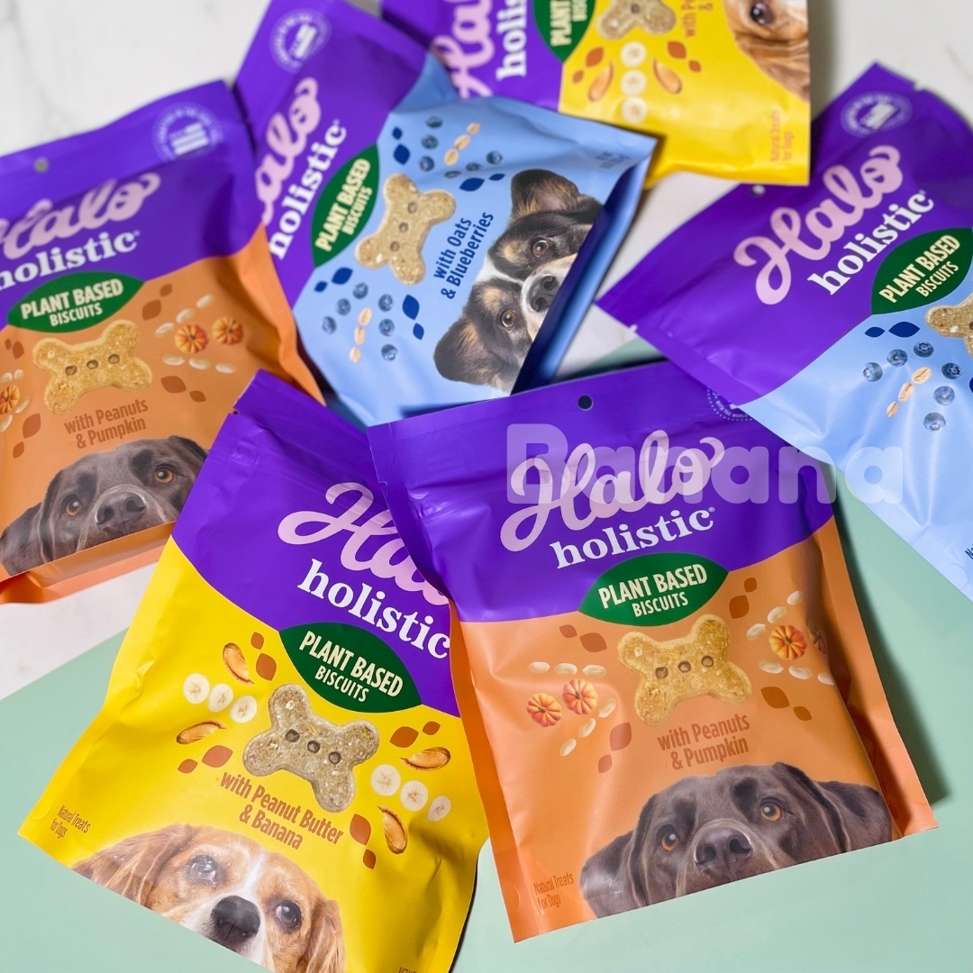 HALO 嘿囉｜狗零食 低敏舒膚酥餅 226g