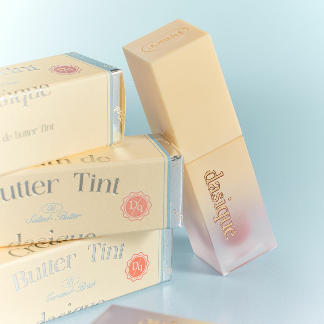 [dasique] CREAM DE BUTTER TINT 奶油絲絨啞光唇釉