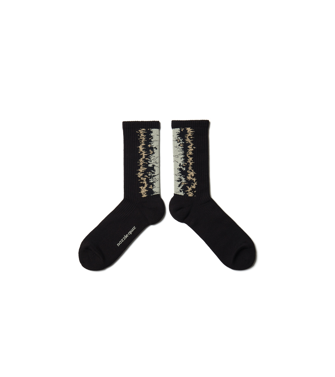 nozzle quiz® / LANDING 中高筒休閒襪 - 漸橡／Gradient Acorn