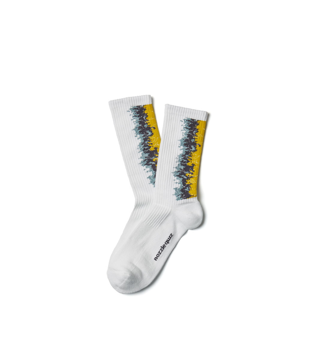 nozzle quiz® / LANDING 中高筒休閒襪 - 漸瑙／Gradient Donau