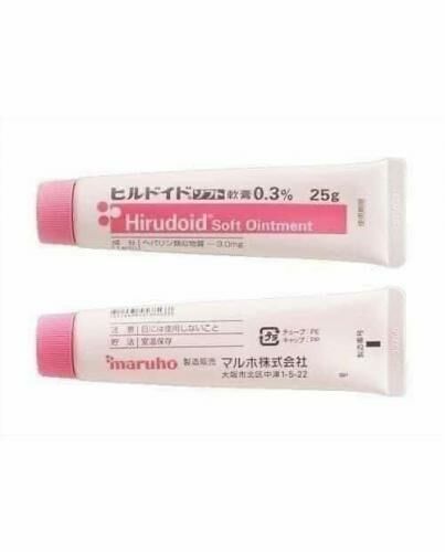 日本 Maruho Hirudoid Soft Ointment 0.3% 25g｜皮膚乾燥保濕・柔嫩修護・日常護膚軟膏