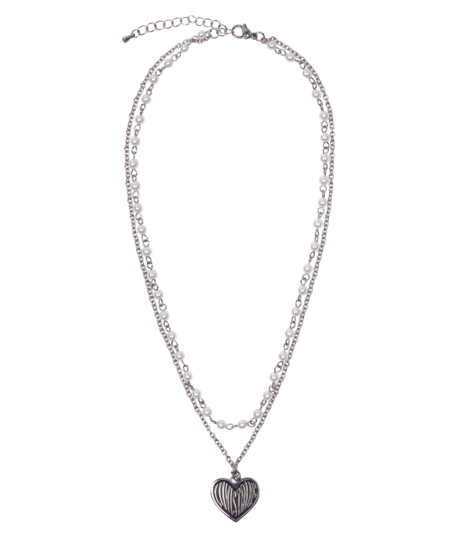 韓國品牌 < LUV IS TRUE > CH LUV NECKLACE ( SILVER )