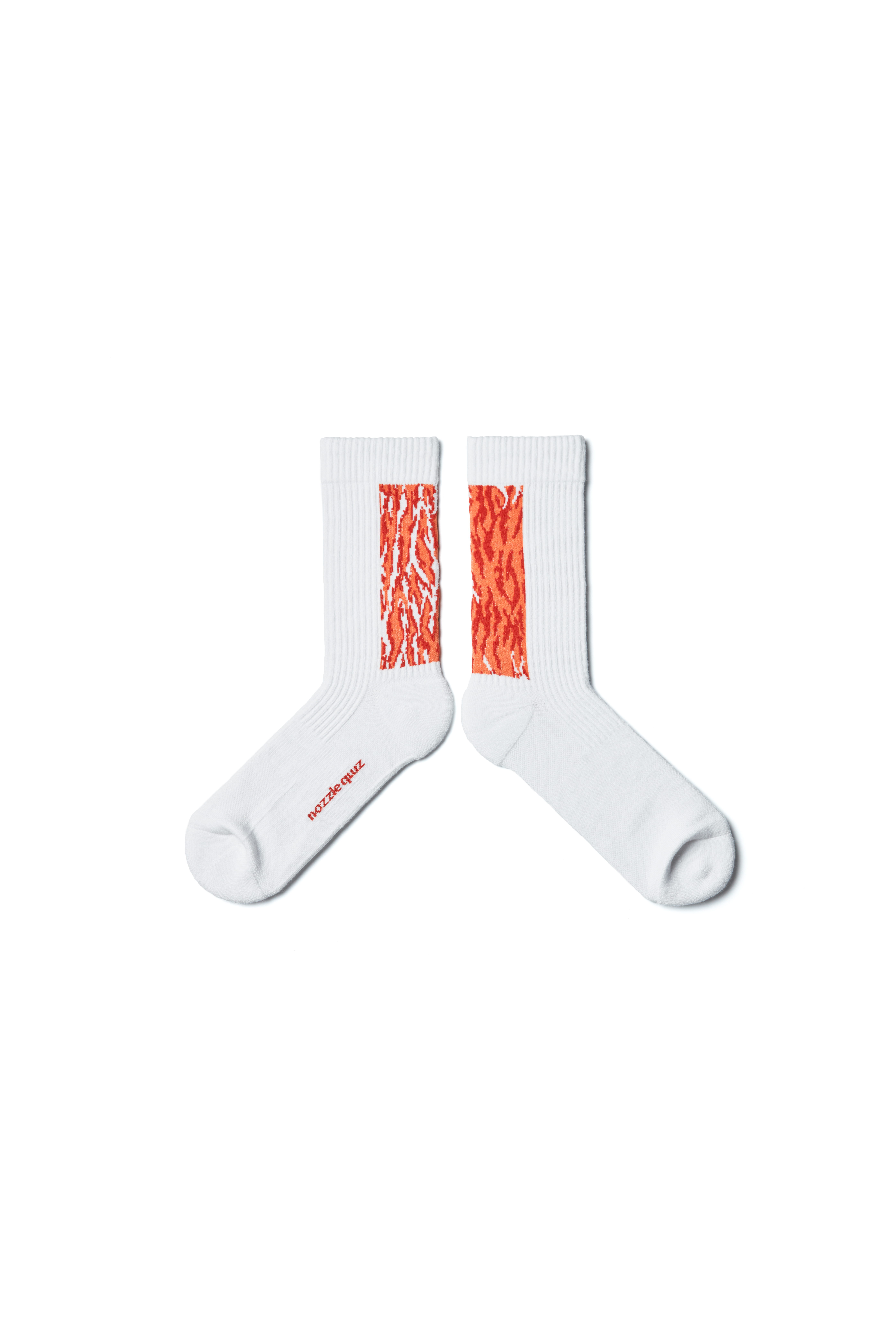 nozzle quiz® / LANDING 中高筒休閒襪 - 冰橘／Ochre Ice