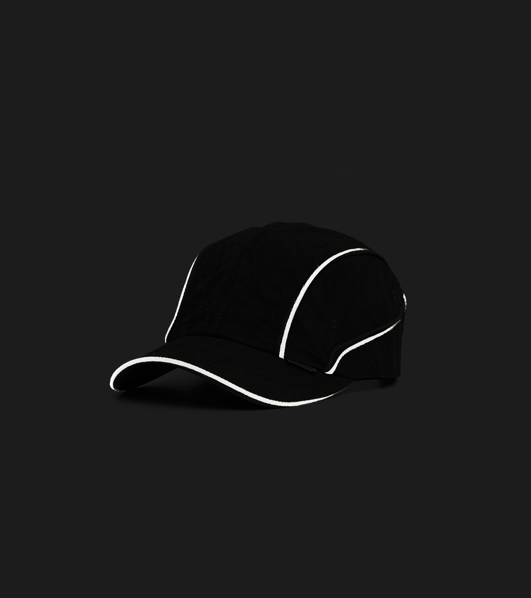 nozzle quiz® / Reflection Split Cap - 黑／Black