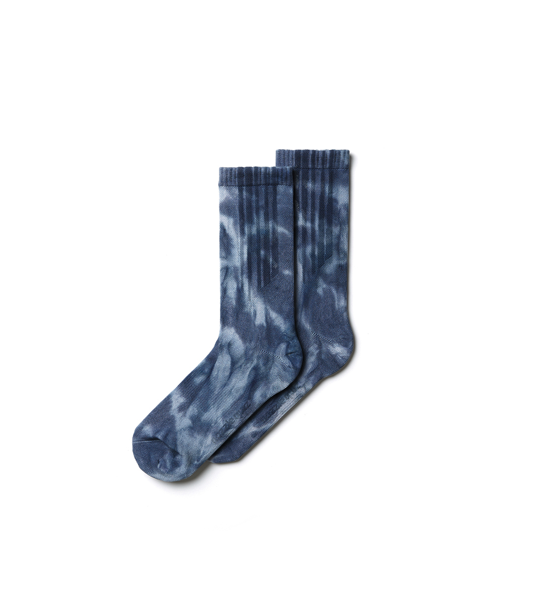 nozzle quiz® / Spot dye 中高筒機能襪 - 斑藏／ Spot Navy